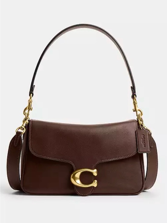 Coach Handbags - Coach Soft Tabby Shoulder Bag in Brass/Maple - Style Number CAM98